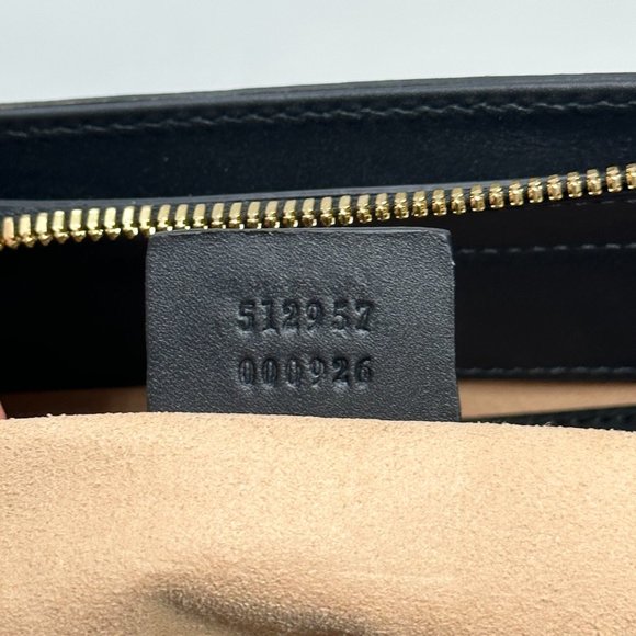 Gucci Ophidia Cut Out Suede & Leather Top Handle/ Shoulder - Picture 9 of 10